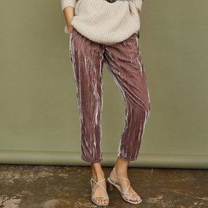 Tina Jo Josephine Crushed Velvet Pants, XS